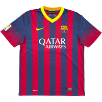 2013-14 FC Barcelona Heimtrikot Messi