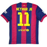 2014-15 FC Barcelona Home Shirt Neymar