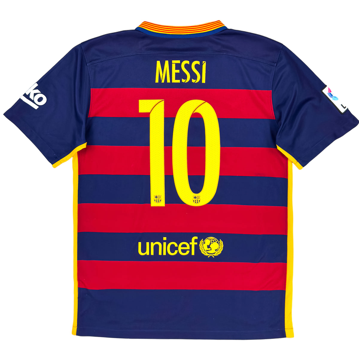 2015-16 Barcelona Thuis Shirt Messi
