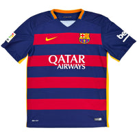 2015-16 Barcelona Thuis Shirt Messi