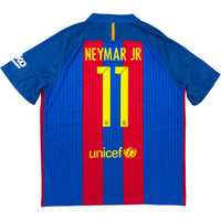 Camisola principal do FC Barcelona 2016-17 Neymar