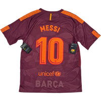 2017-18 FC Barcelona Drittes Trikot Messi