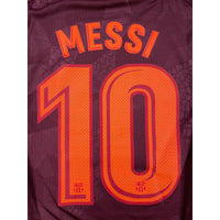 2017-18 FC Barcelona Drittes Trikot Messi