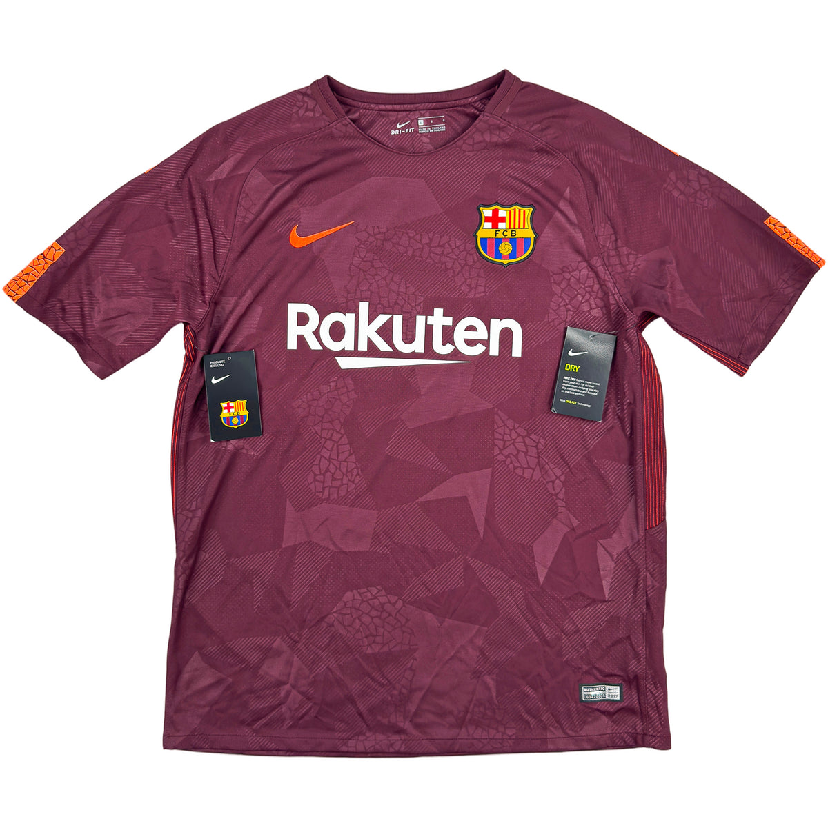 2017-18 FC Barcelona Drittes Trikot Messi