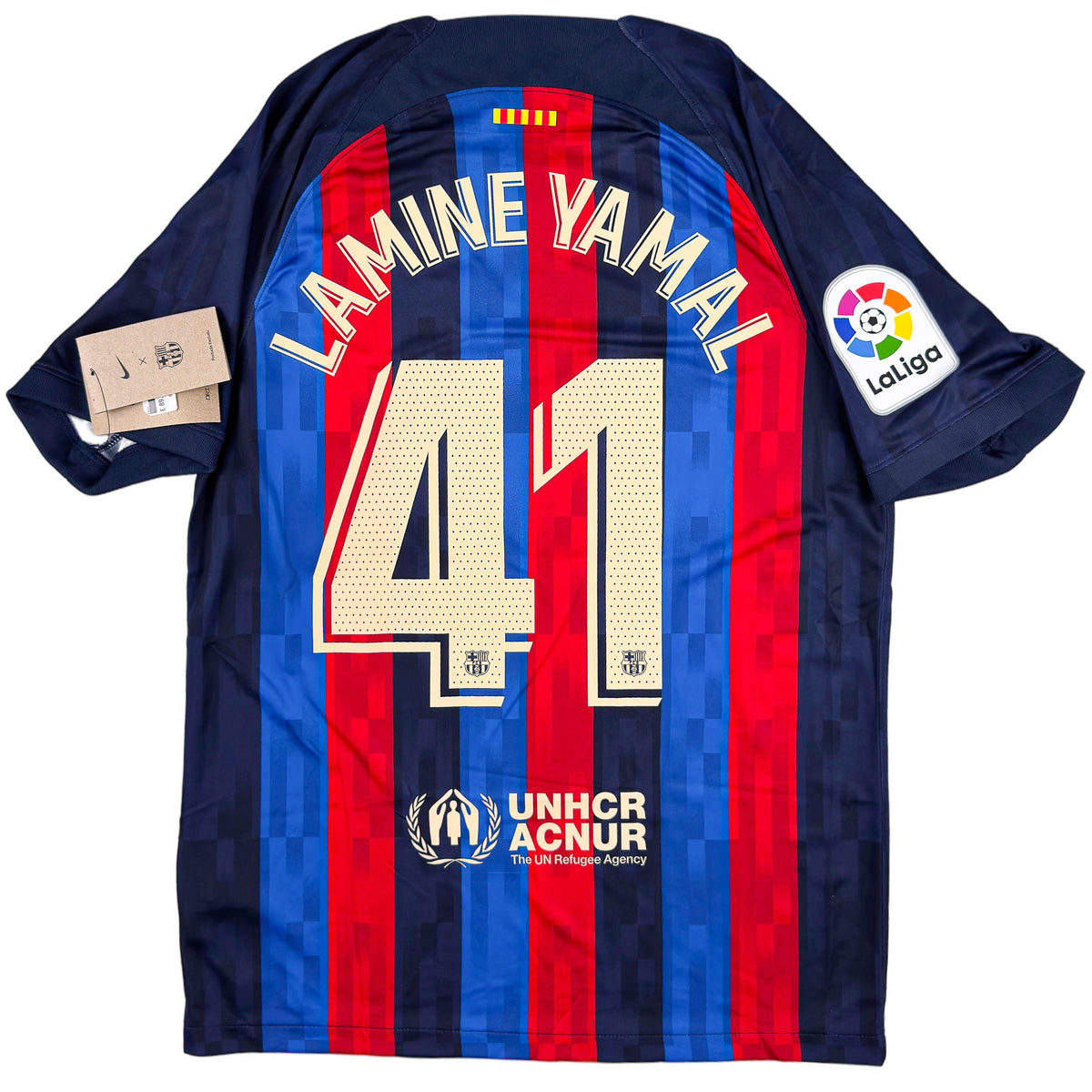 Maillot domicile FC Barcelone 2022-23 Lamine Yamal