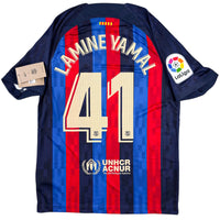Maillot domicile FC Barcelone 2022-23 Lamine Yamal