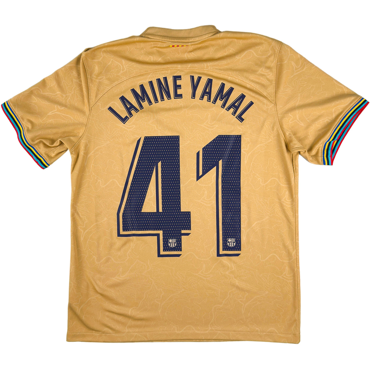 2022-23 Barcelona Uit Shirt Lamine Yamal