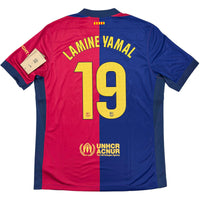 2024-25 Barcelona Thuis Shirt Lamine Yamal