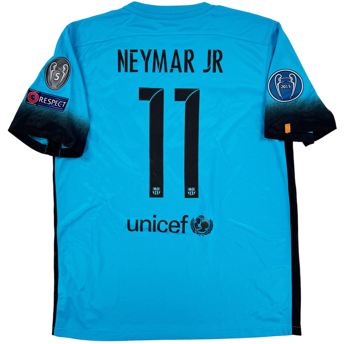 2015-16 Barcelona Third Shirt Neymar Jr #11 - 8/10 - (L)
