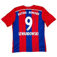 2014-15 Bayern Munich Home Shirt Lewandowski