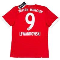 2017-18 Bayern München Heimtrikot Lewandowski