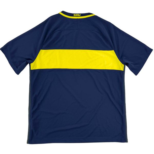 2016-17 Boca Juniors Thuis Shirt - 9/10 - (XL) - Oldschool Voetbalshirts