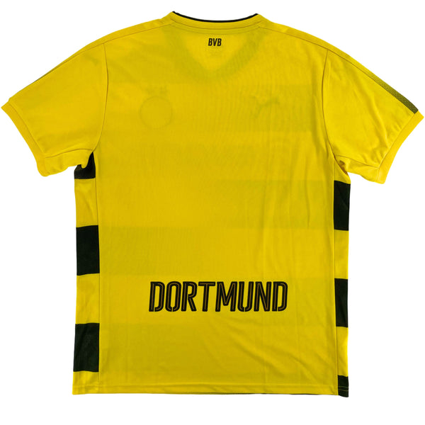 2017-18 Borussia Dortmund Thuis Shirt - 10/10 - (L) - Oldschool Voetbalshirts