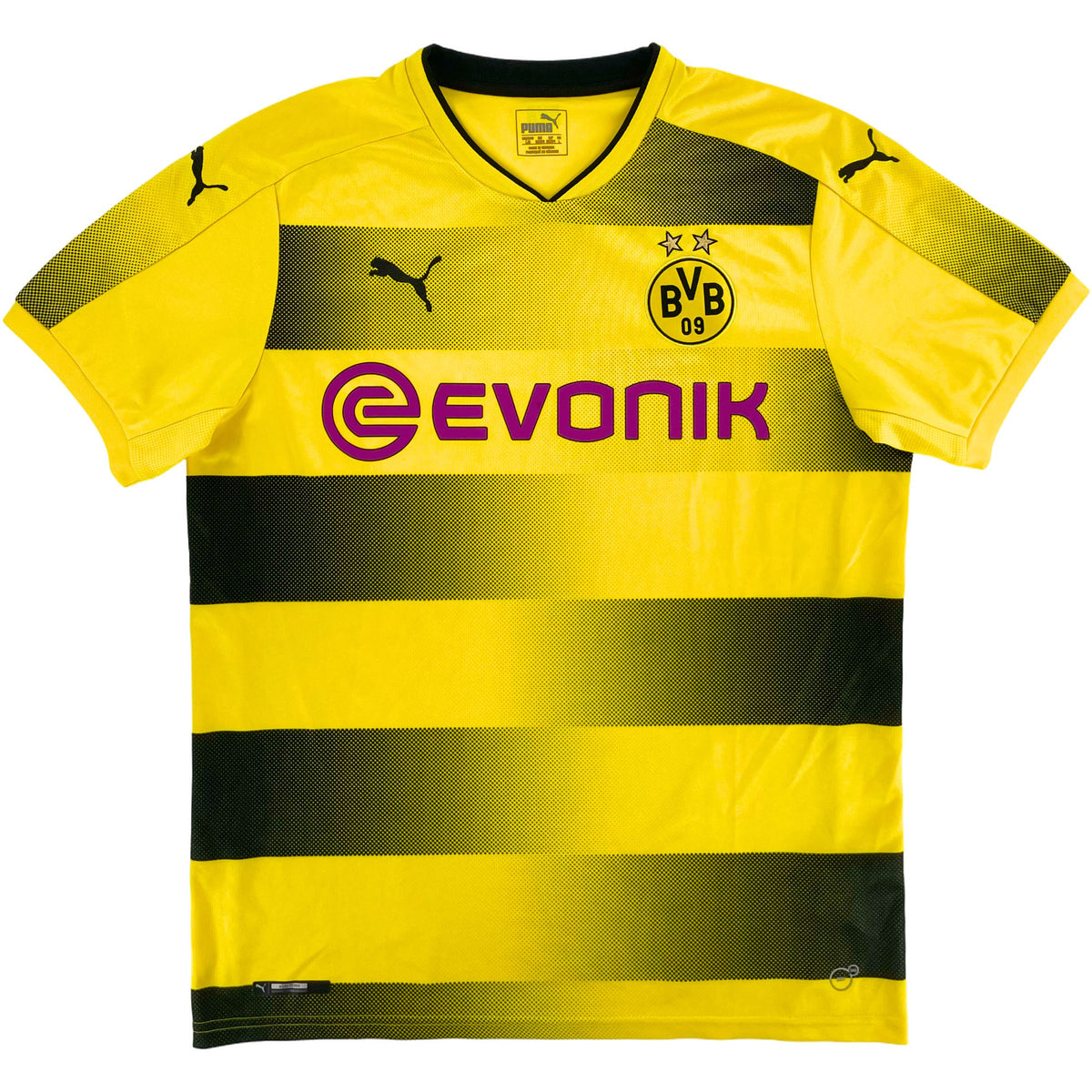 2017-18 Borussia Dortmund Thuis Shirt - 10/10 - (L) - Oldschool Voetbalshirts