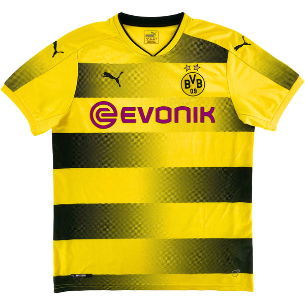 2017-18 Borussia Dortmund Thuis Shirt - 10/10 - (L) - Oldschool Voetbalshirts