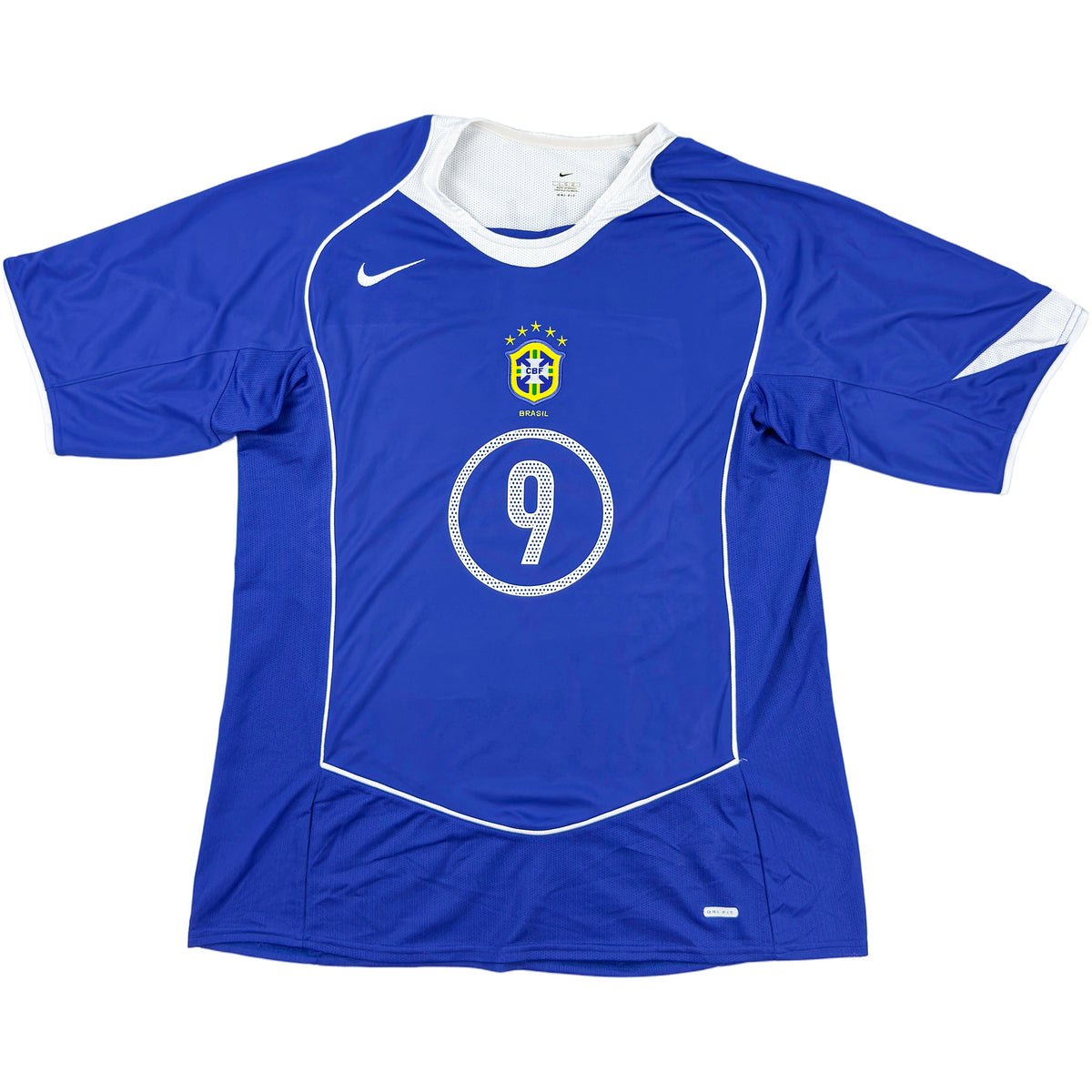 2004-06 Brazilië Uit Shirt Ronaldo