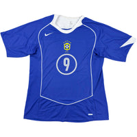 2004-06 Brazilië Uit Shirt Ronaldo