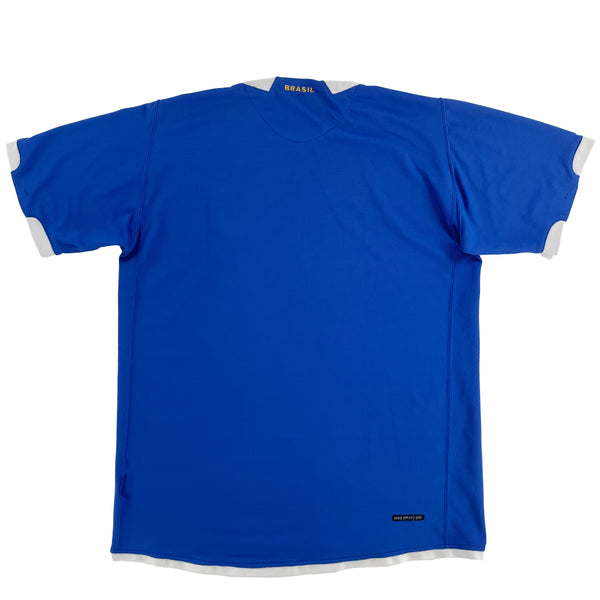 2006 Brazilie WK Uit Shirt - 8/10 - (M)