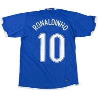2006 Brasilien WM Auswärtstrikot Ronaldinho