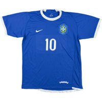 2006 Brasilien WM Auswärtstrikot Ronaldinho