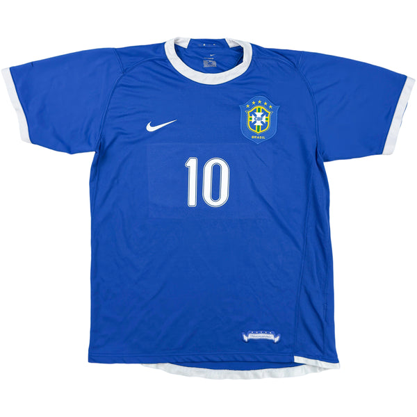 Camiseta visitante del Mundial de Brasil 2006 Ronaldinho