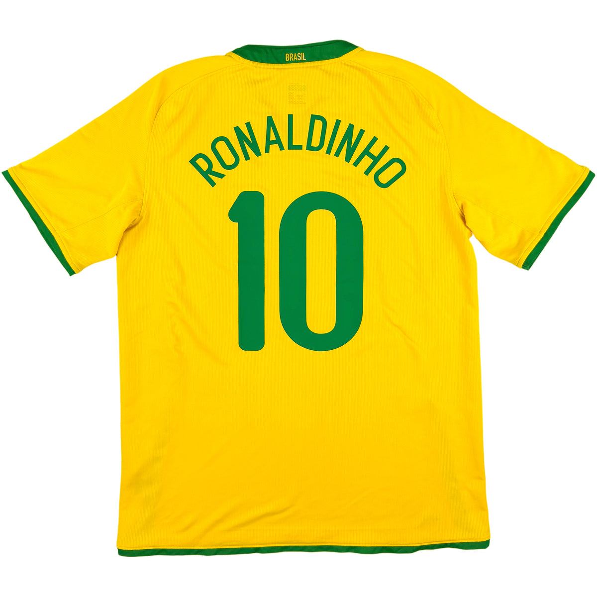 2008-10 Brazilië Thuis Shirt Ronaldinho