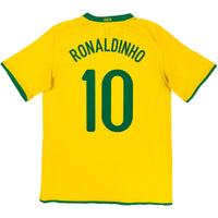 2008-10 Brasile Maglia Home Ronaldinho