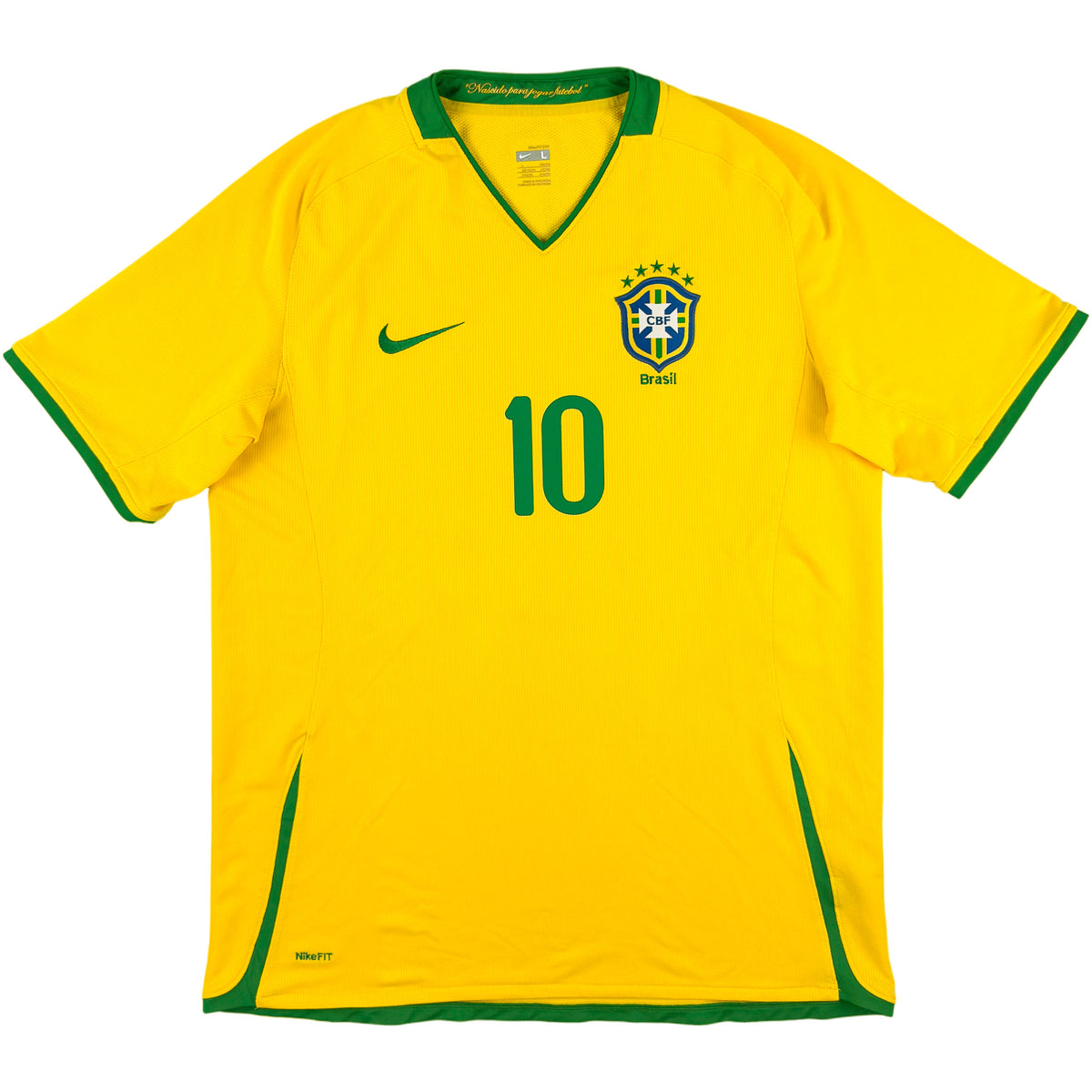 2008-10 Brazilië Thuis Shirt Ronaldinho