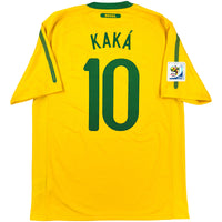 2010 Brazilië WK Thuis Shirt Kaka