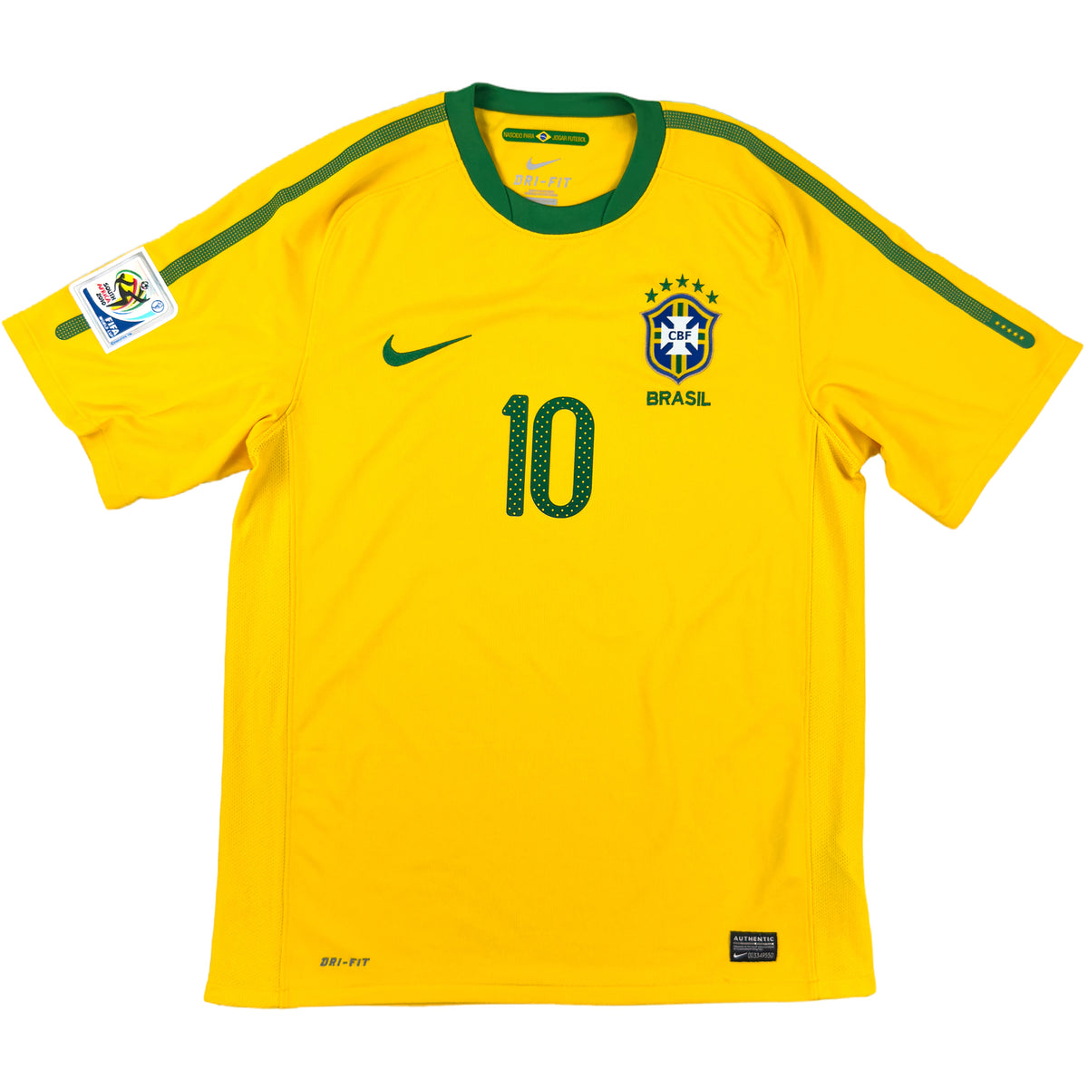 2010 Brazilië WK Thuis Shirt Kaka