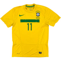 2011 Brazilië Thuis Shirt Neymar - Oldschool Voetbalshirts