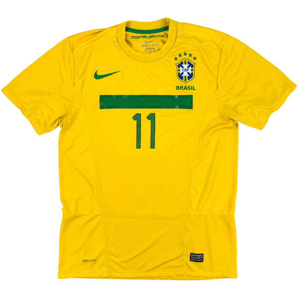 2011 Brazilië Thuis Shirt Neymar - Oldschool Voetbalshirts