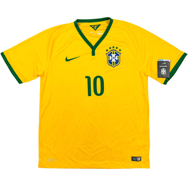 Camiseta local del Mundial de Brasil 2014 Neymar