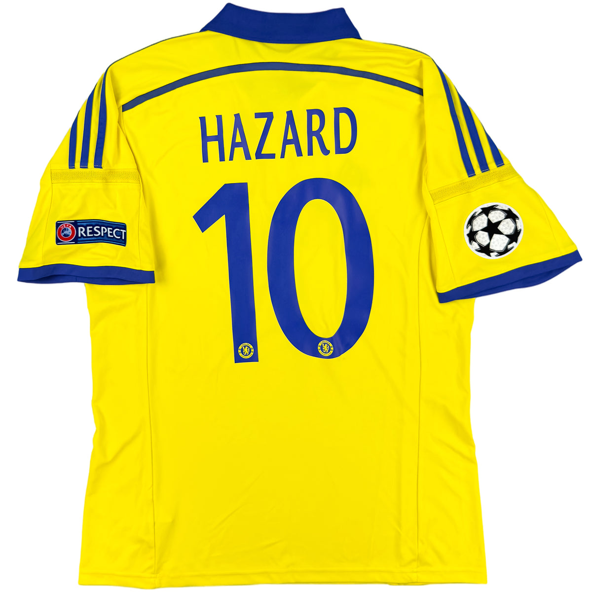 2014-15 Chelsea Uit Shirt Hazard - Oldschool Voetbalshirts