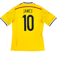 2014 Colombia World Cup Home Shirt James Rodriguez