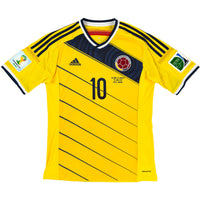 2014 Colombia World Cup Home Shirt James Rodriguez