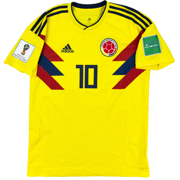 2018 Colombia WK Thuis Shirt James - Oldschool Voetbalshirts