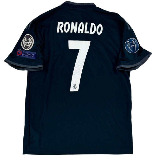 2018-19 Real Madrid Uit Shirt Ronaldo #7 - 6/10 - (M) - Oldschool Voetbalshirts