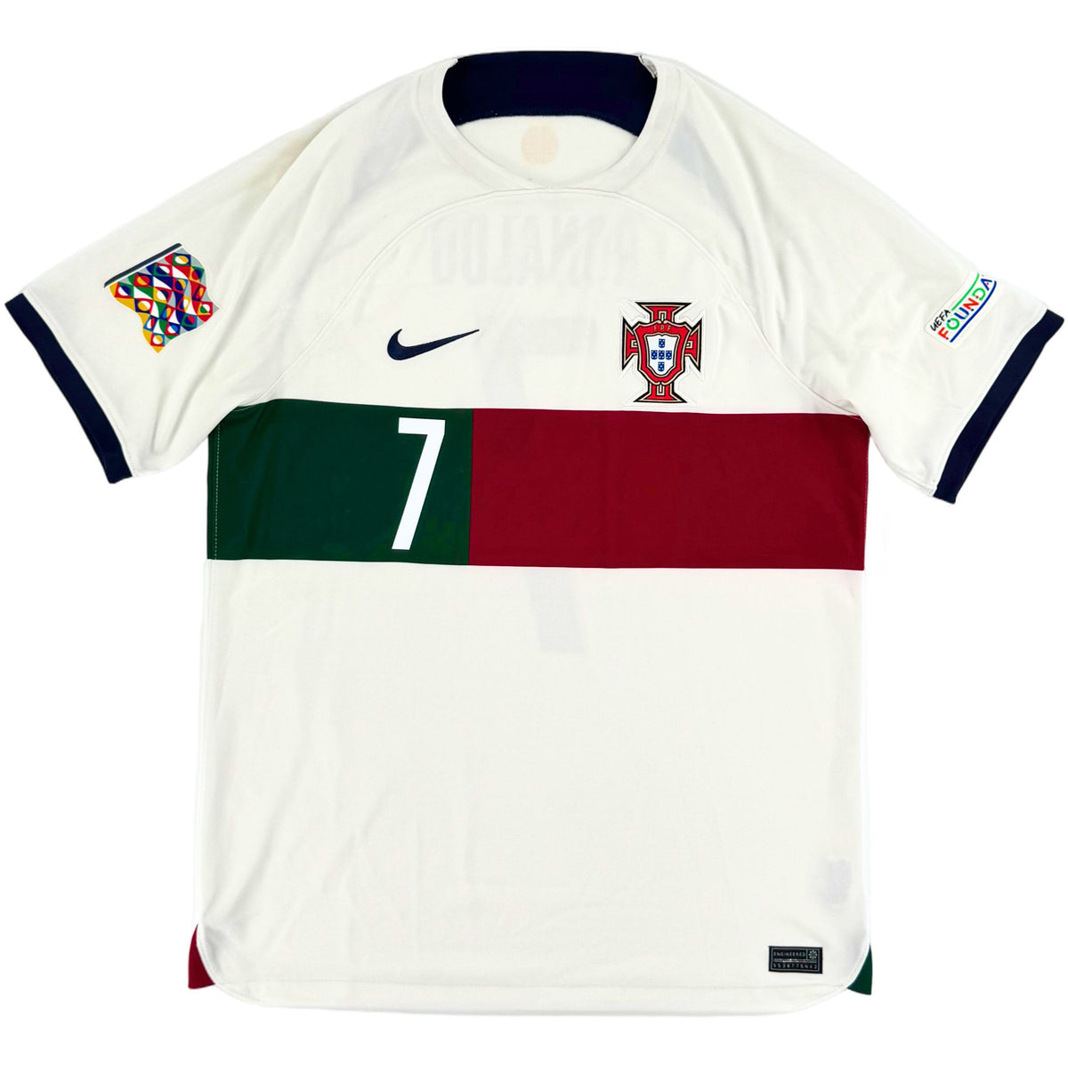 2022 Portugal WK Uit Shirt Ronaldo #7 - 8/10 - (L) - Oldschool Voetbalshirts