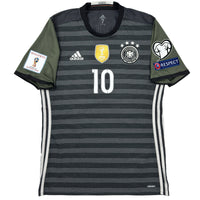 Maillot extérieur Player Issue Allemagne 2016-17 Özil