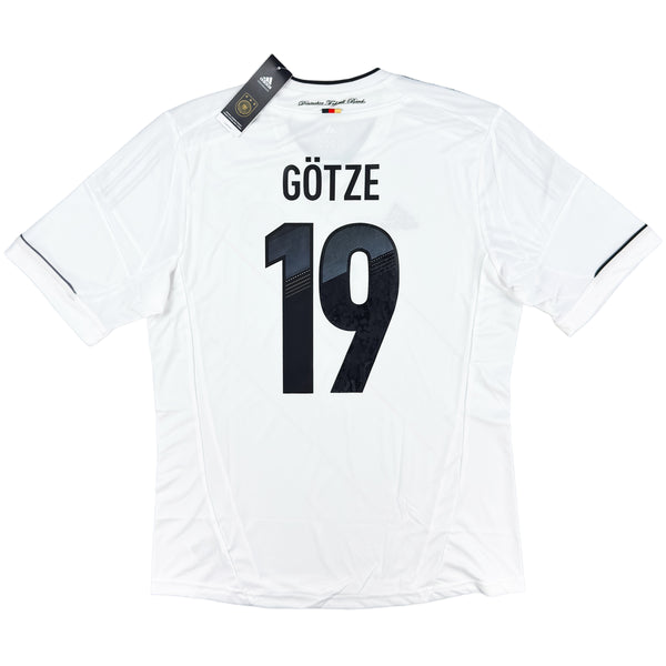 2012 Duitsland EK Thuis Shirt Götze - Oldschool Voetbalshirts