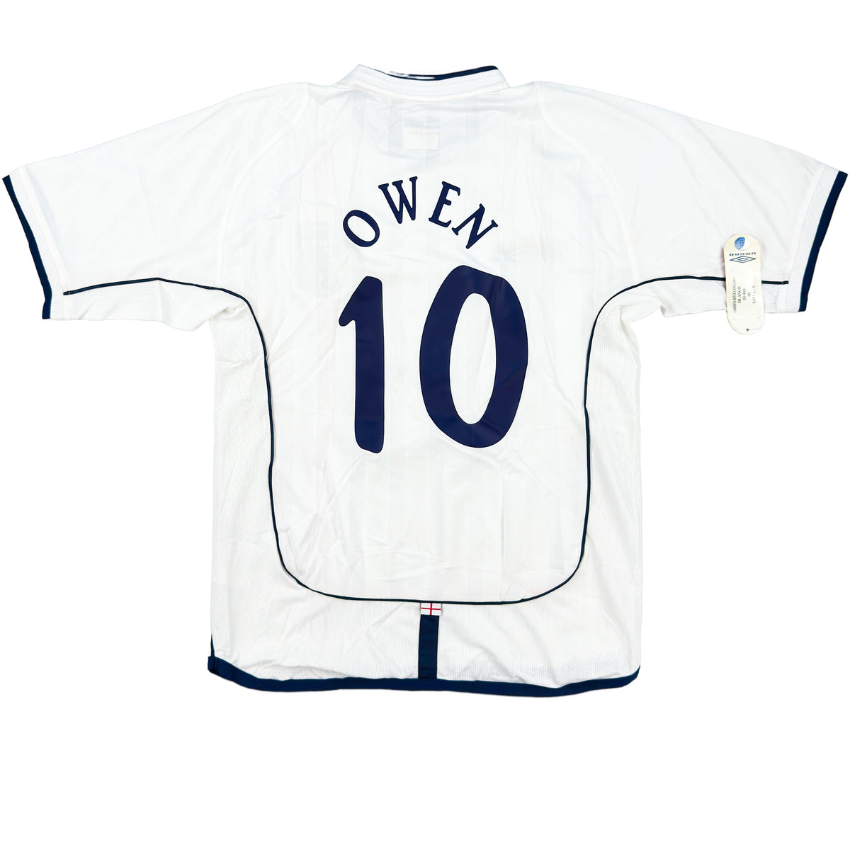 Maillot domicile Coupe du Monde Angleterre 2002 Owen