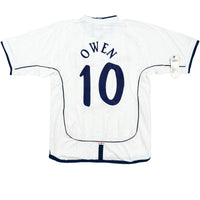 Maillot domicile Coupe du Monde Angleterre 2002 Owen