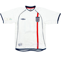 Maillot domicile Coupe du Monde Angleterre 2002 Owen