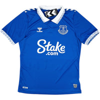2023-24 Everton Thuis Shirt Onana - Oldschool Voetbalshirts