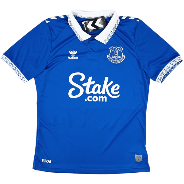 2023-24 Everton Thuis Shirt Onana - Oldschool Voetbalshirts