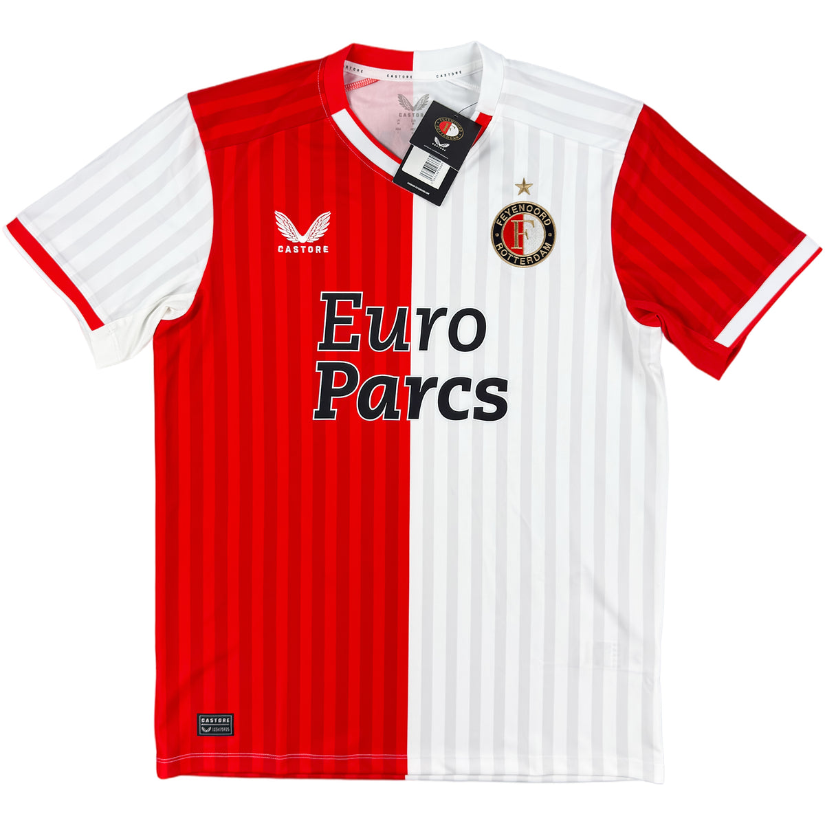 2023-24 Feyenoord Thuis Shirt - Oldschool Voetbalshirts