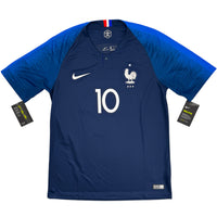 2018 Frankrijk WK Thuis Shirt Mbappé - Oldschool Voetbalshirts