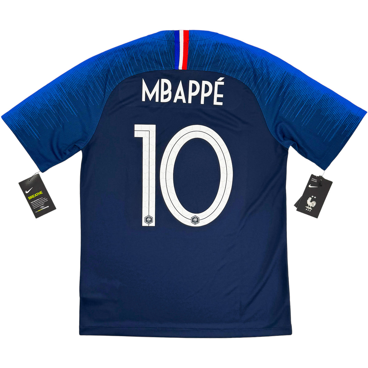 2018 Frankrijk WK Thuis Shirt Mbappé - Oldschool Voetbalshirts