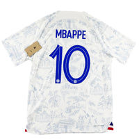2022 Frankrijk WK Pro Uit Shirt Mbappé - Oldschool Voetbalshirts